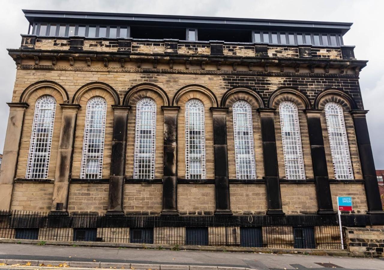 Lux Duplex Apartment 19Th Century Chapel Wakefield Centre Exteriér fotografie